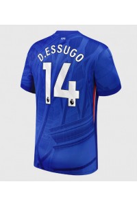Chelsea Dario Essugo #14 Voetbaltruitje Thuis tenue 2025-26 Korte Mouw